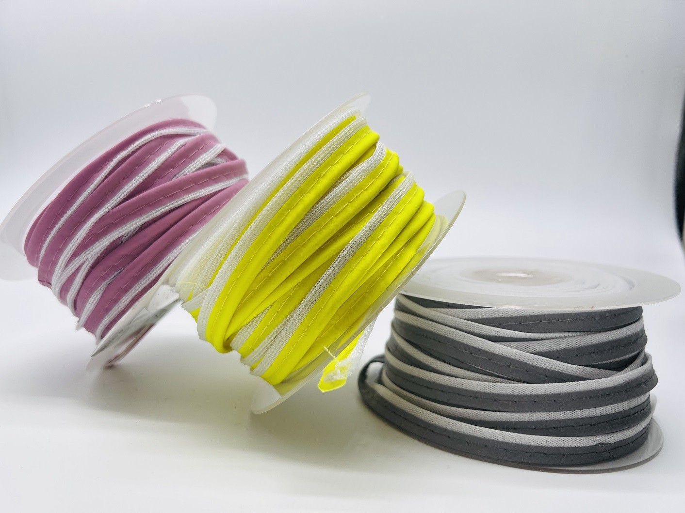 Class2 Polyester TC High Reflective Piping For Clothes Webbing