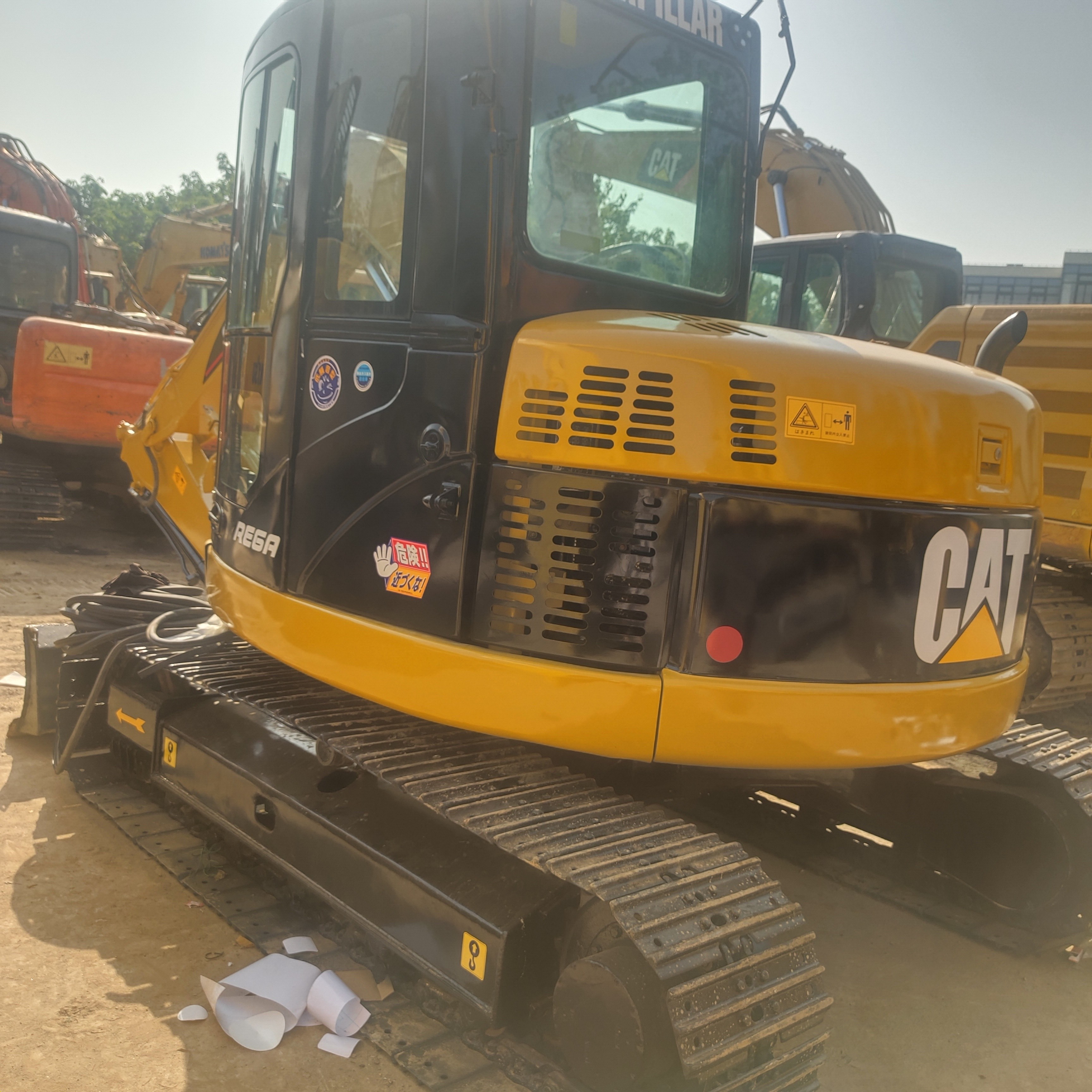 8 Ton Mini Excavator, Used Cat 308C , Road Construction Machinery