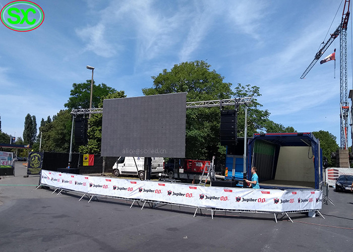 Indoor Rental Advertising Ceiling LED Display/High Resolution LED Screen/Energy Saving LED Panel