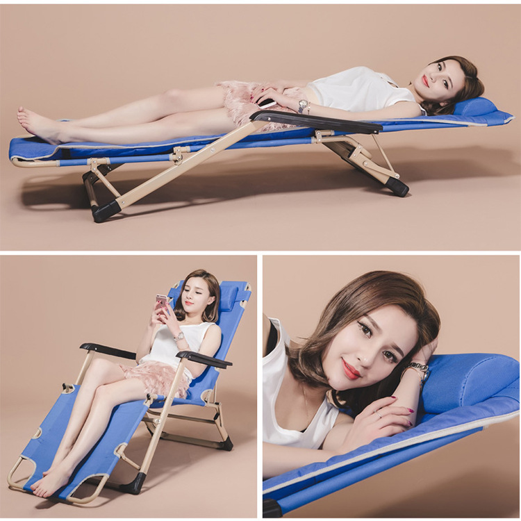 Foldable Recliner Support Customized Outdoor Metal Folding Chairs for Luxury Garden