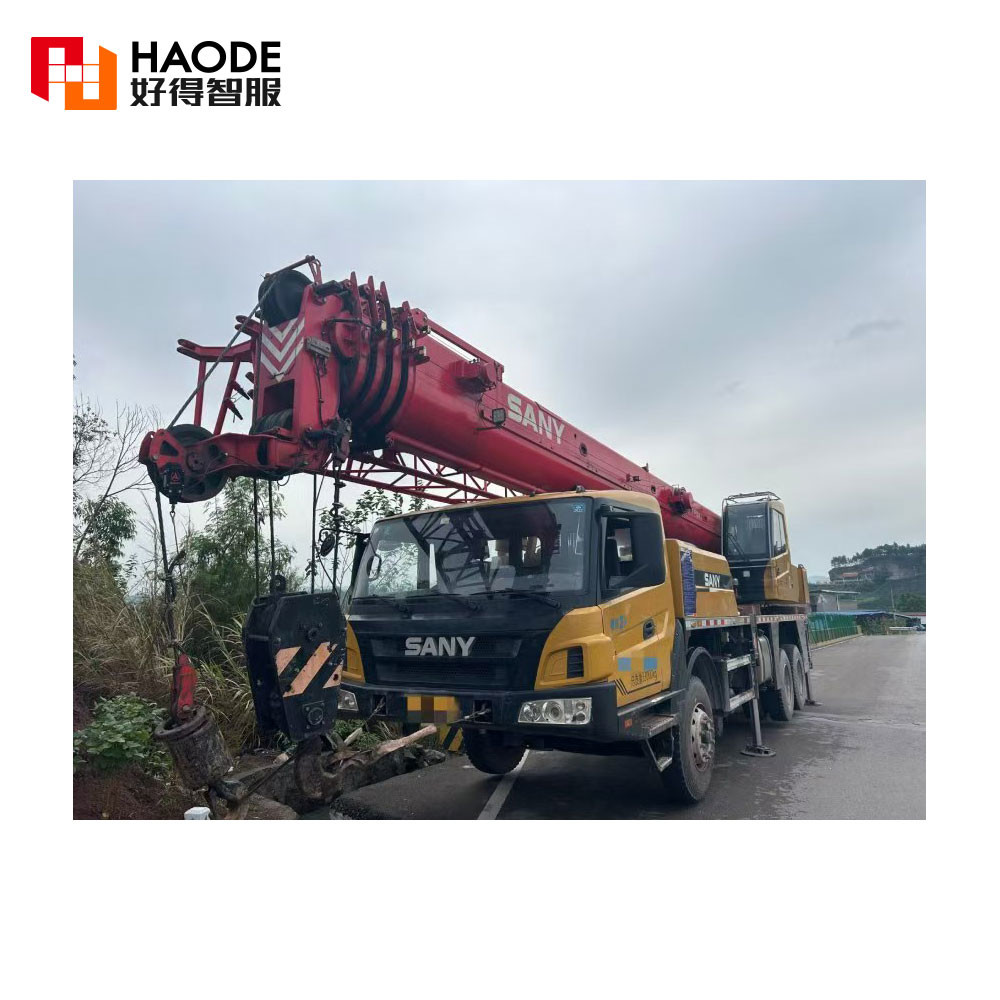 Used Sany Truckcrane Stc250e5 Hydraulic Truck with Cranes for Sale 25ton