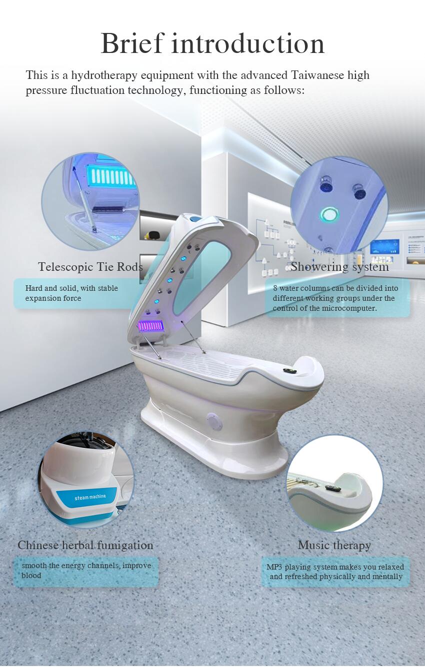 Far Infrared Jade Pod Ozone Sauna Spa Capsule Treatment 240V