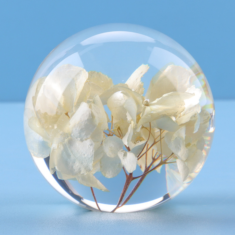 Acrylic Red Rose Paperweight , Custom Engraved Paperweight