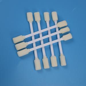 High Absorbency Rectangle Sponge Stick Double Ended Foam Swab For Printhead