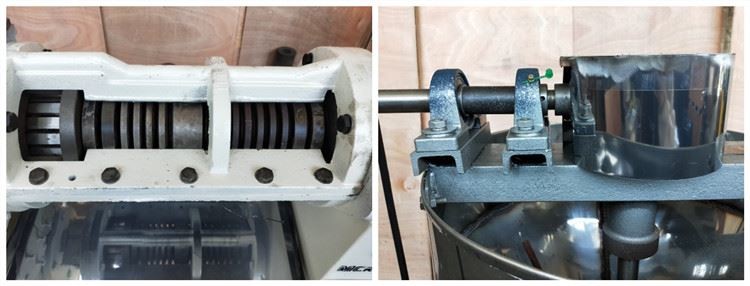 Sesame Nut Grains Electric Oil Press Machine ZX125 210-300kg/h High Oil Output Rate