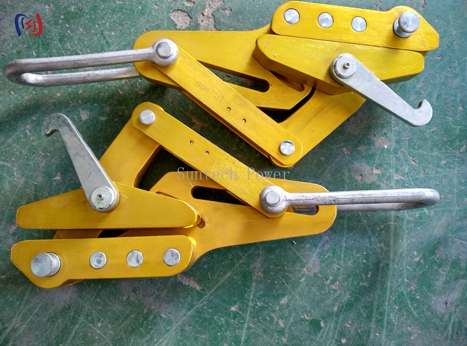 Aluminum Alloy Conductor Gripper Come Along Clamp For Transmission Line 0