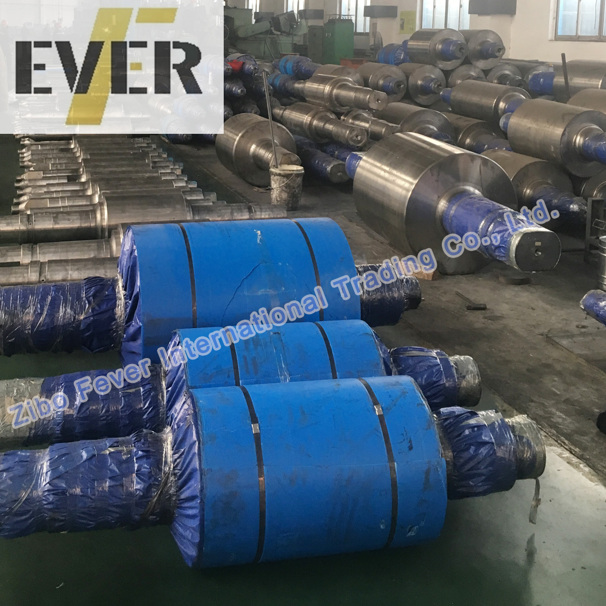 Mechanical Engineering HiCr Cast Steel Roll ICDP Cold Rolling Mill