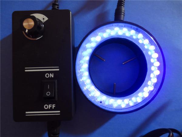 LED ring light microscope spare parts UV ultraviolet radiation purple light