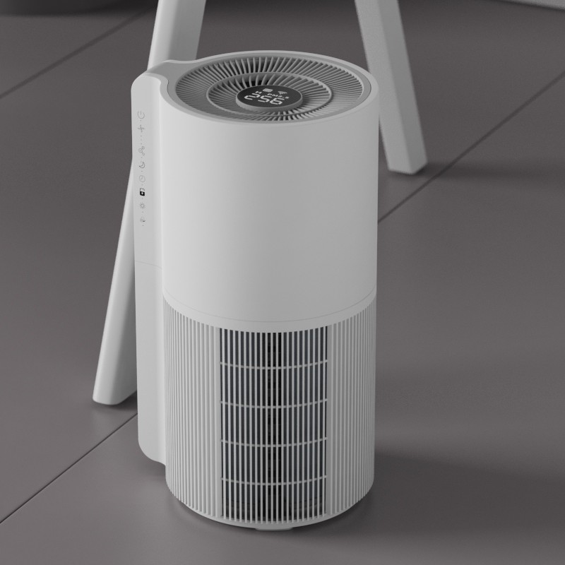Touch Control Hepa Uv Air Purifier Remove Pet Dander And Allergies Removal