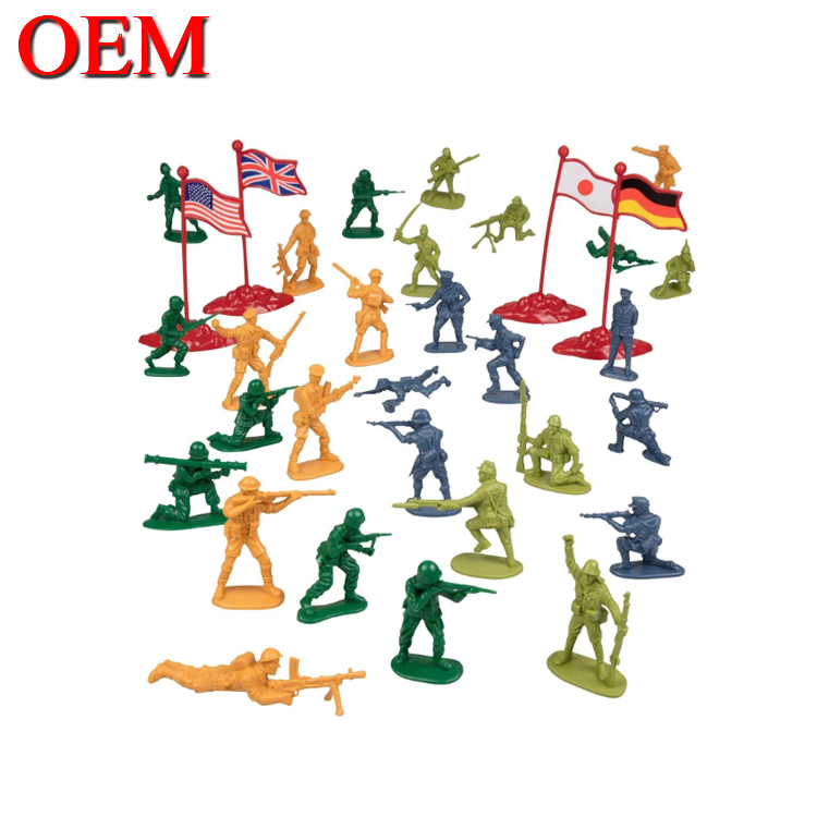 Custom Suppliers Small Plastic Toy Figures Miniature Soldiers Military Army Toy Army Figure Set Soldiers