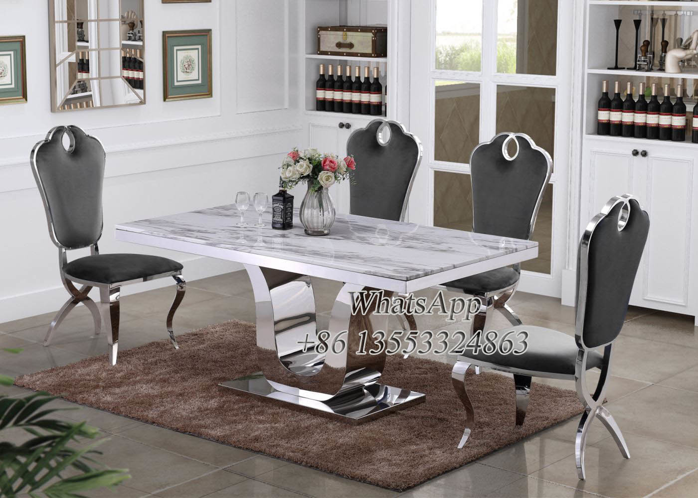 Stainless Steel Dining Chair Legs Product in Chiness Manufacturer (YS-2)