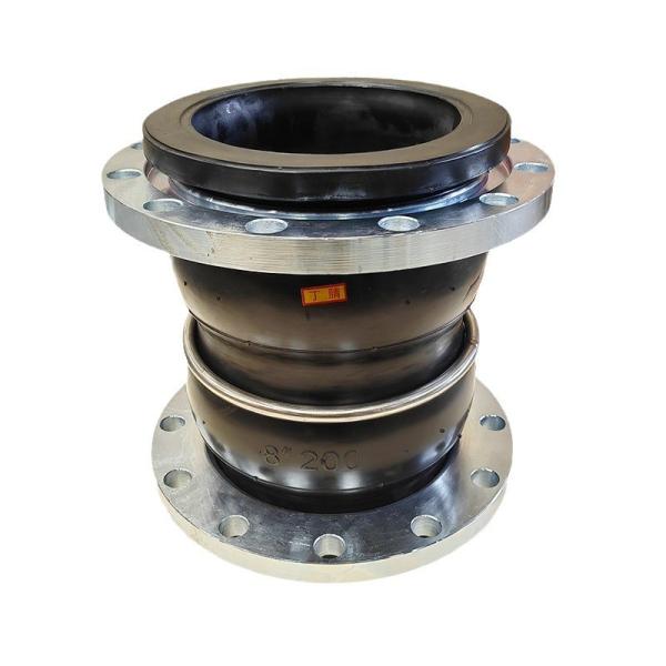 Stainless Steel Carbon Steel Flange Twin Sphere Double Ball Compensator Flexible