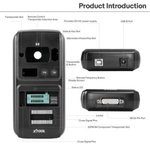 2025 XTOOL X100 MAX Auto Key Programmer IMMO Elite Diagnostic Tools With KC501