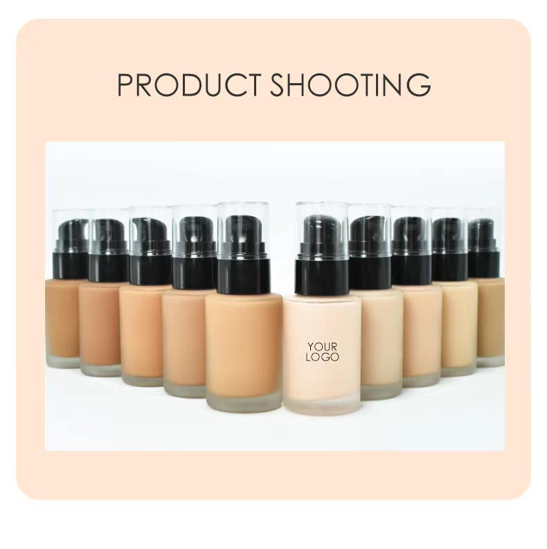 OEM / ODM Vegan Long Lasting Waterproof Face SPF30 Matte Liquid Makeup Concealer Foundation