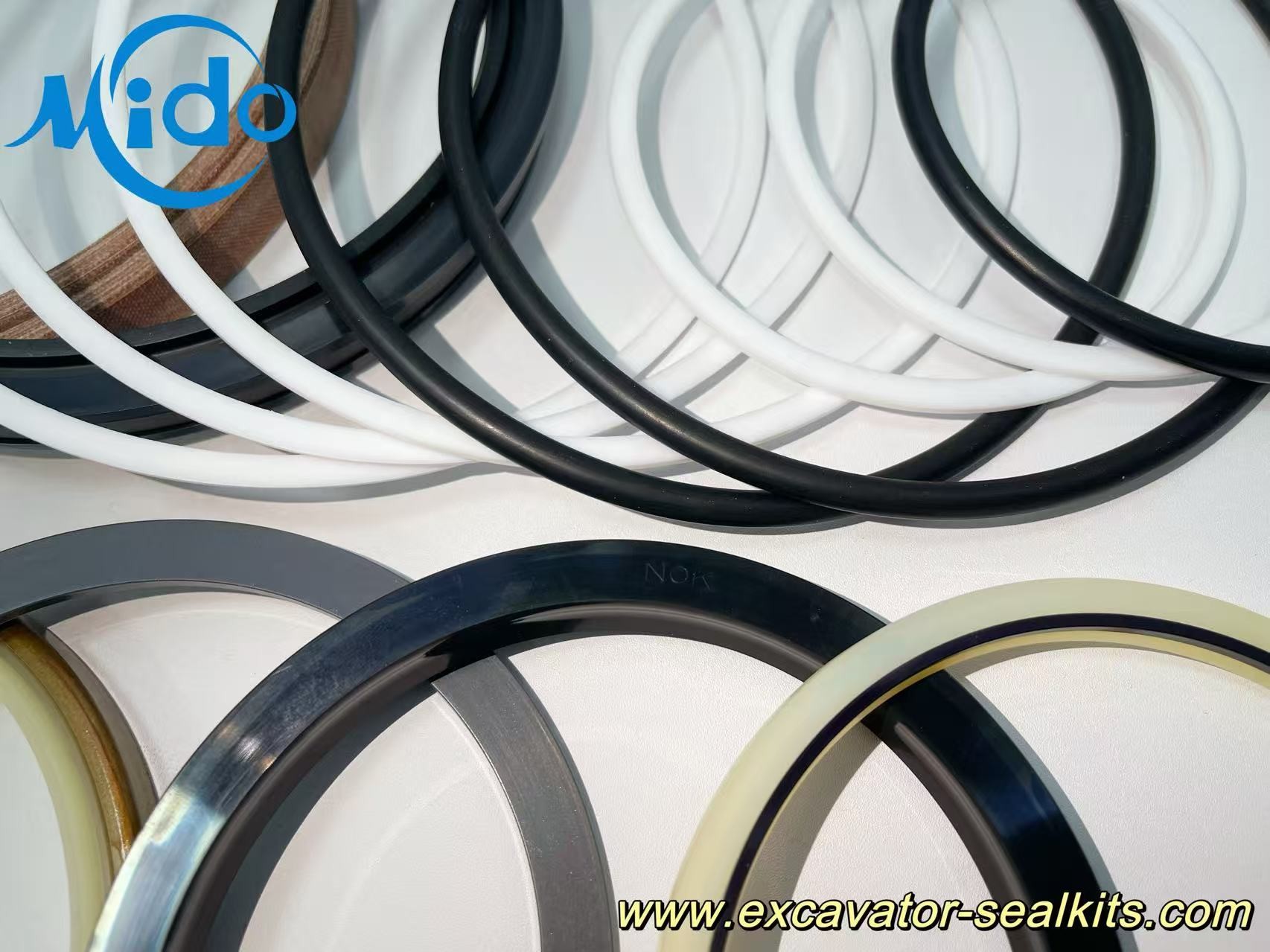Must-Stock! Part Numbers 707-99-72380 Compatible With Komatsu PC1250-7 Excavators – Engineered For Ultra-Durable Large Excavator bucket Cylinder Seal