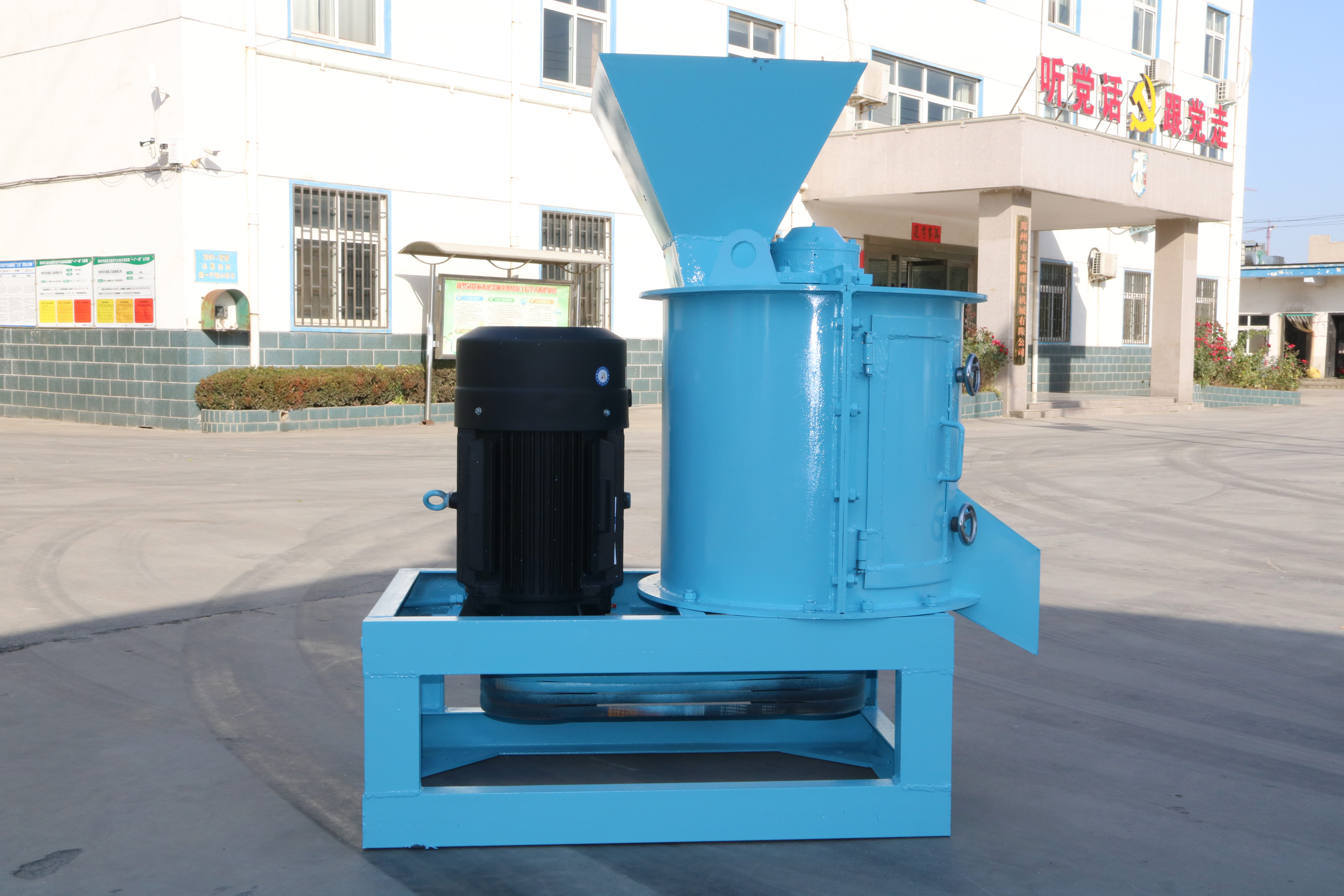 High Efficiency 1-3T/H Animal Manure Organic Fertilizer Semi-wet Material Crusher Stainless Steel