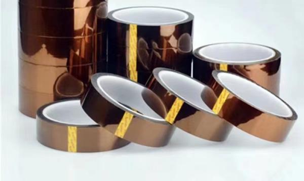 25um High Temperature Insulation Polyimide Film Adhesive Tape Polyimide Silicone