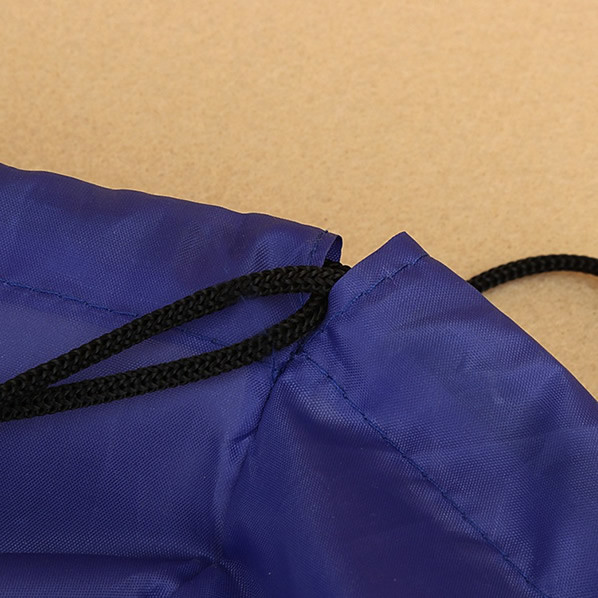 Custom printed string bag sport gym polyester drawstring bag with logo travel bag with logo corporate branding bag