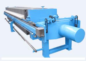  Auto Hydraulic Plate Frame Filter Press Dewatering Capacity 480L - 1800L Manufactures