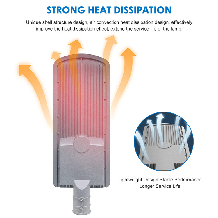 Die-Casting Aluminum High Brightness Led Street Light Ip66 Waterproof for road