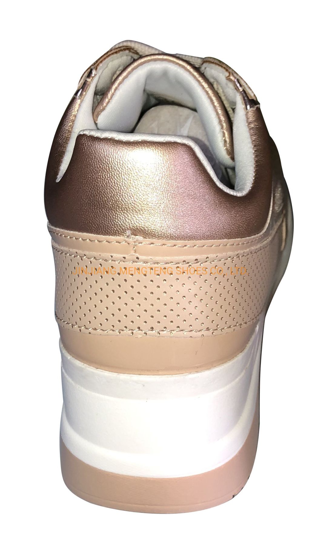 New Styles Women′s Fashion Shoes High Heel PU Shoes Imitation Leather Sneaker Shoes Walking Performanc Shoes Party Shoes Casual Shoes