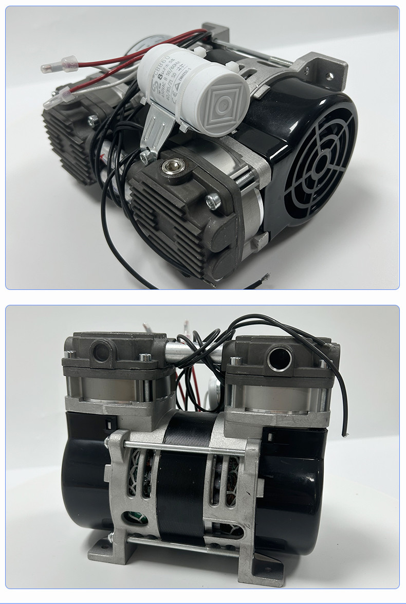 Silent Oil-free Piston Vacuum Pump For AC 110V Or 220V Environments Original Product
