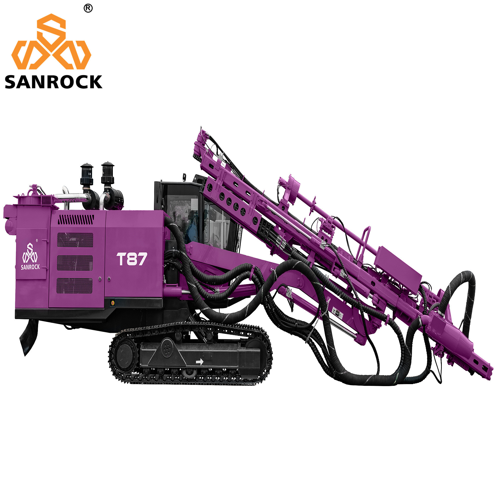 Mining Top Hammer Crawler Drilling Rig Hydraulic Borehole Drilling Equipment