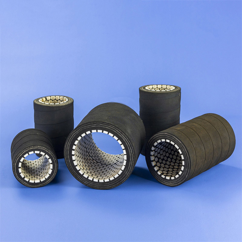 Flexible Ceramic Composite Hose Ultra Wear Resistant Bend Radius 5x Diameter Non Stick Surface