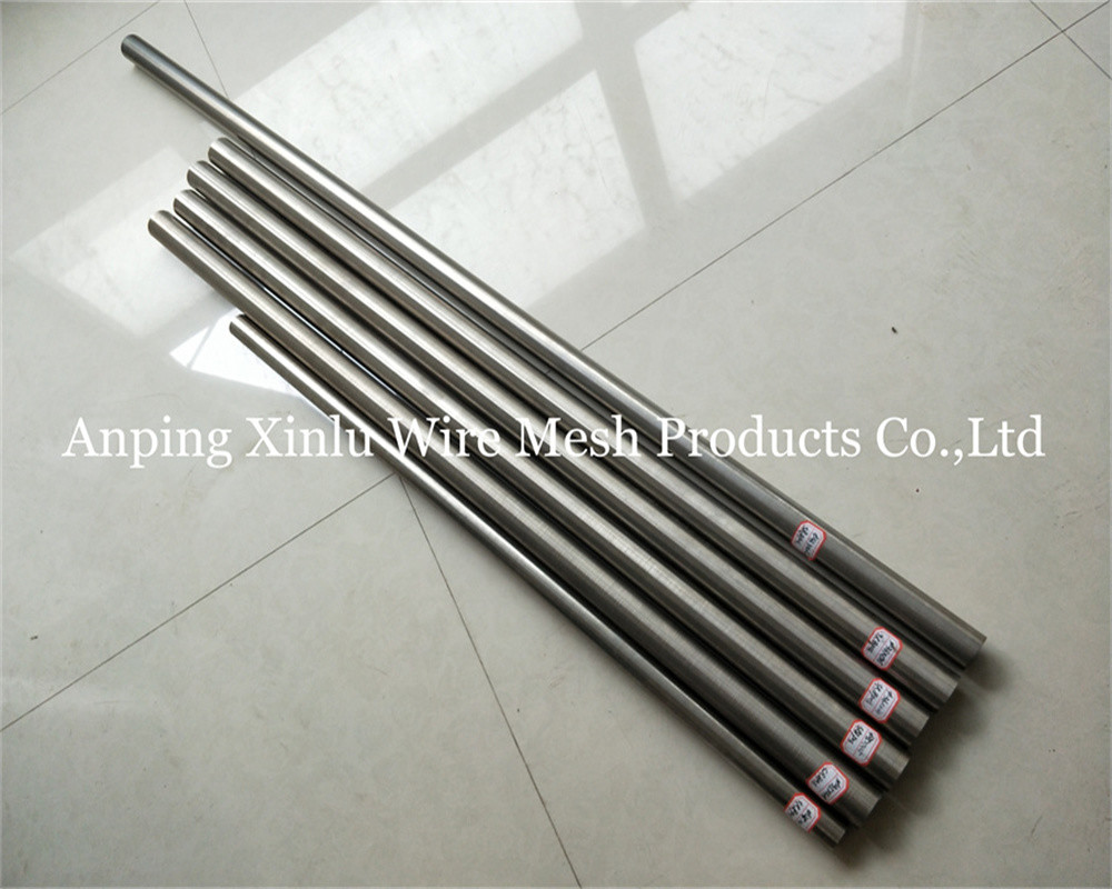 Stainless Steel304 Johnson Vee Wire Screen Pipe 1-20 Inch Wedge-Shape for Petroleum Industry