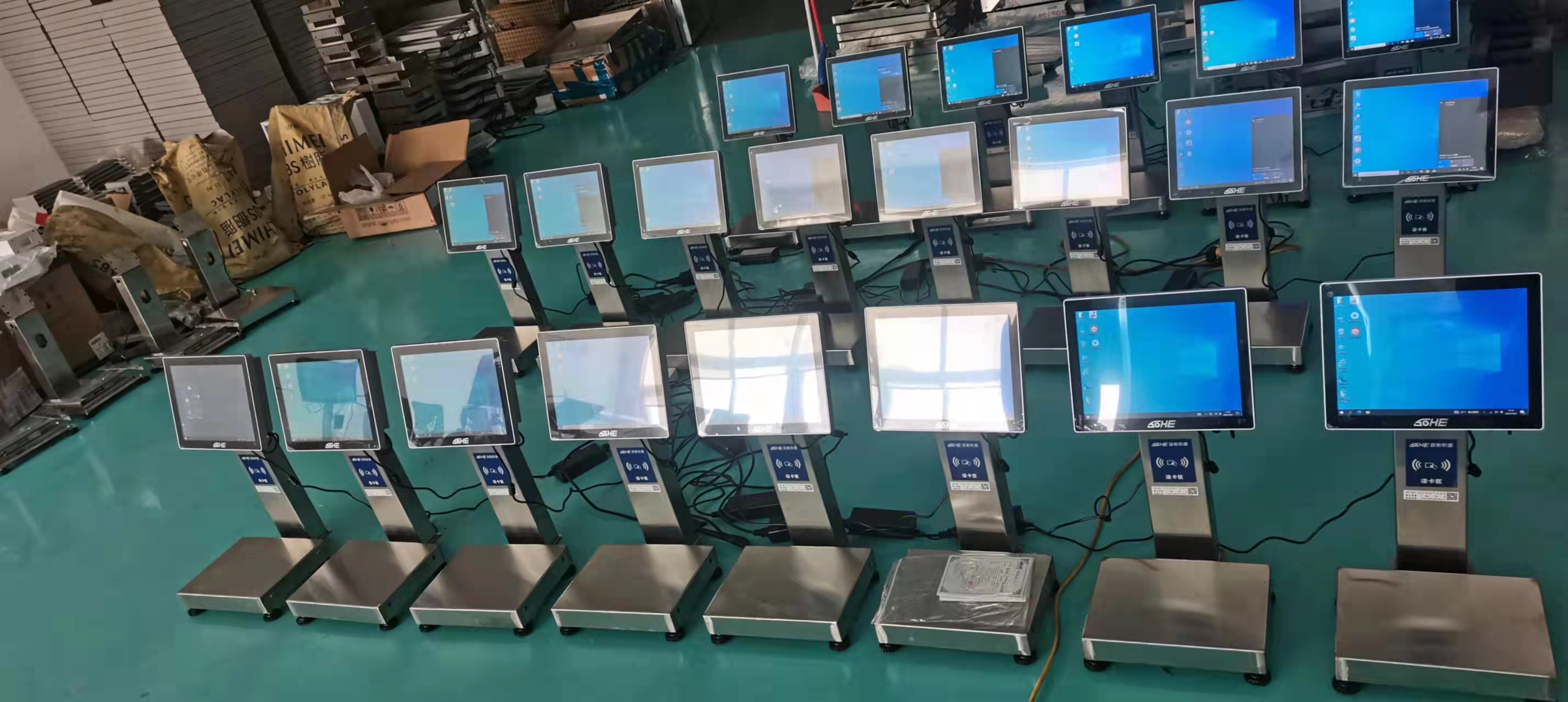 OBM Customized Support 2T LED Display Hanging Scale Hook Scale for Industrial Needs