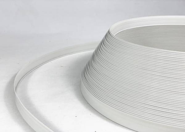 Channel Letter White Color Plastic Trim Cap 3/4 Inch Easy Operation Good