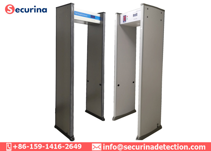 LCD Touch Screen Airport Security Detector Outdoor 40 Working Hours Continuously