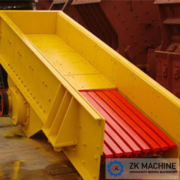 Gypsum Vibrating Screen Feeder 30-600 T/H High Strength Superior Performance
