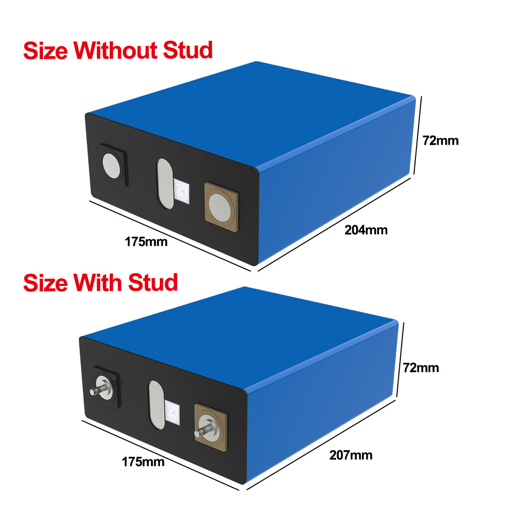 Long Lasting Deep Cycle LiFePO4 Battery 3.2V 300Ah Lifepo4 Battery Cells
