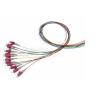 Buy cheap 12 Core LC 0.9mm MM OM4 Fiber Optic Cable Pigtail from wholesalers