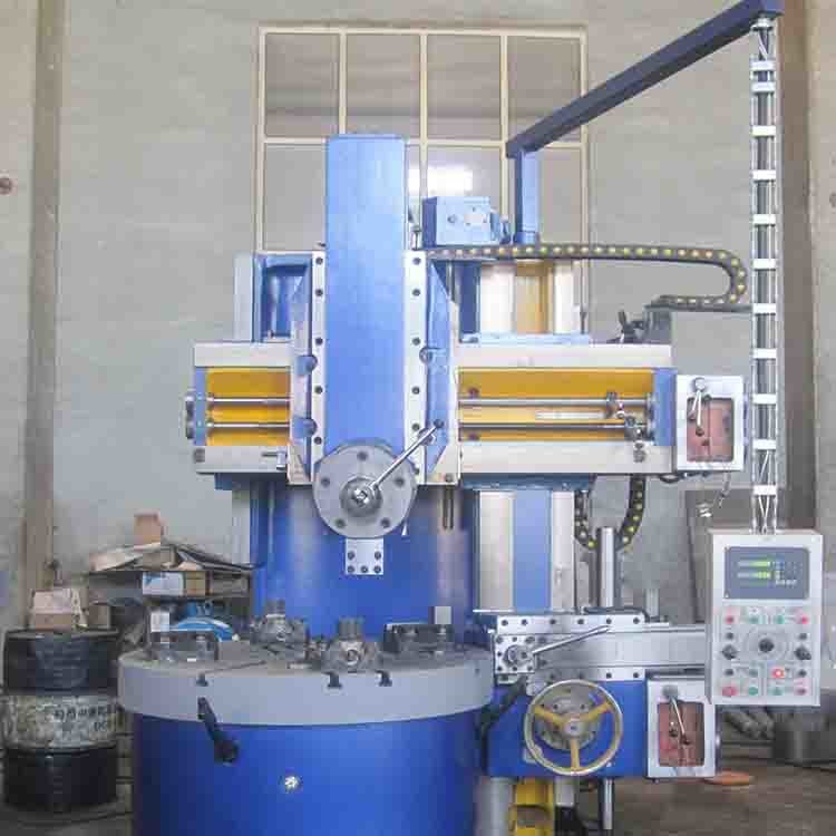 C5125 Metal Cnc Vertical Turret Lathe Single Column Metal Processing