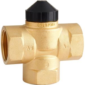 China 7103 DN25 1 inch Equal Tee model Switching Valve workable with Thermoelectric Actuators for HVAC central control systems on sale China 7103 DN25 1 inch Equal Tee model Switching Valve workable with Thermoelectric Actuators for HVAC central control systems on sale