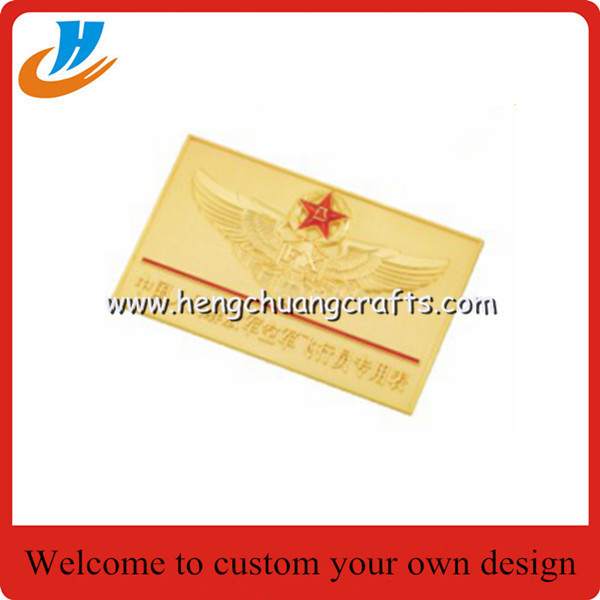 Police badge, hard enamel pin badge with high process Hengchuang crafts supply