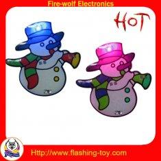 christmas flash badge