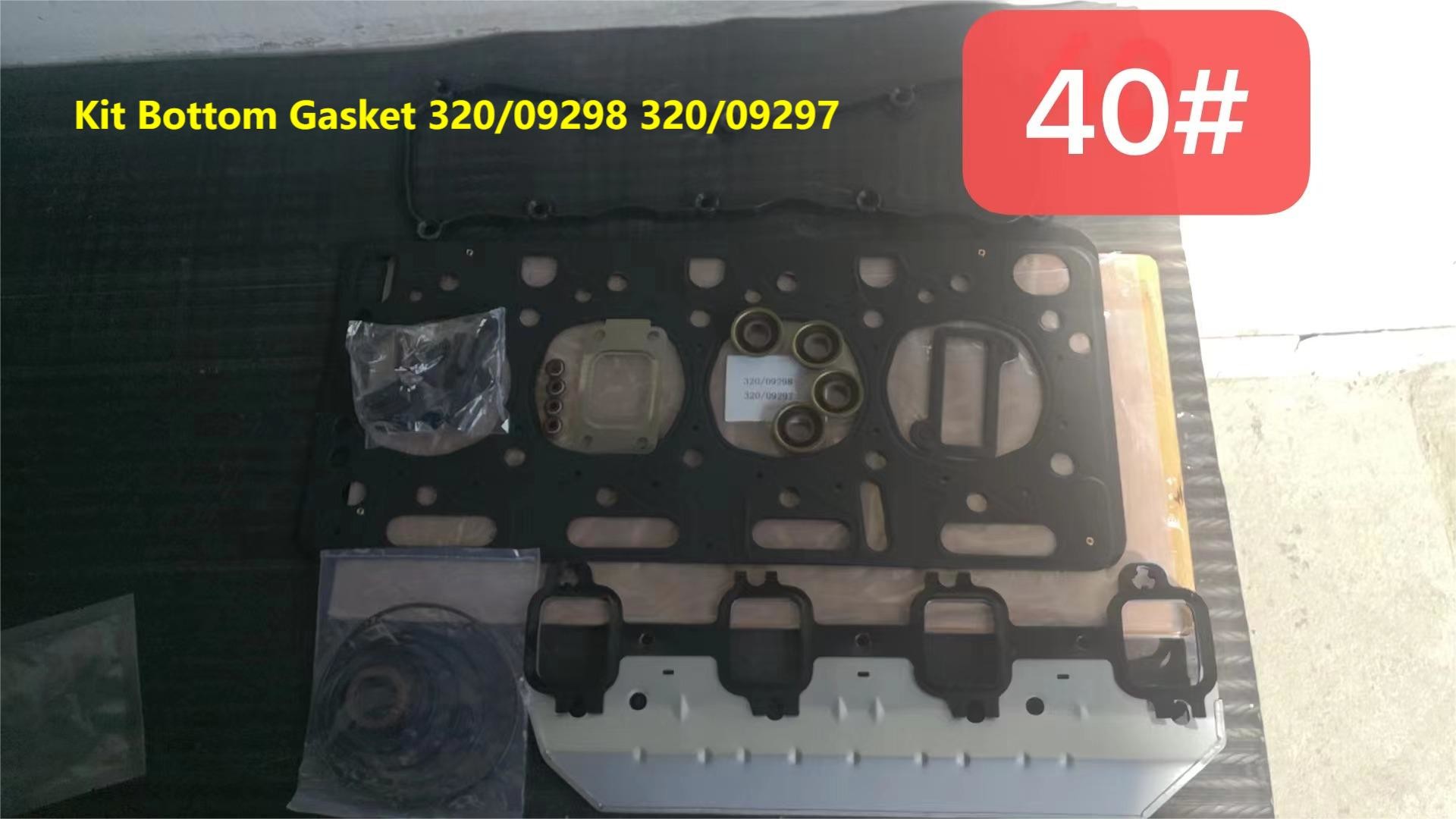 320/09298 320/09297 Kit Bottom Gasket For JCB Spare Parts Turbo Engine Gaskets
