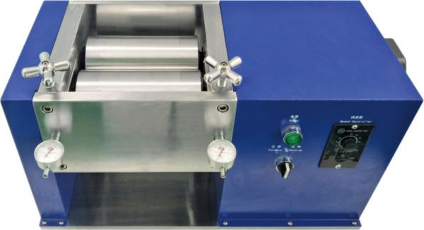 Horizontal Electric Hot Roller Press Machine 100mm For Battery Electrode