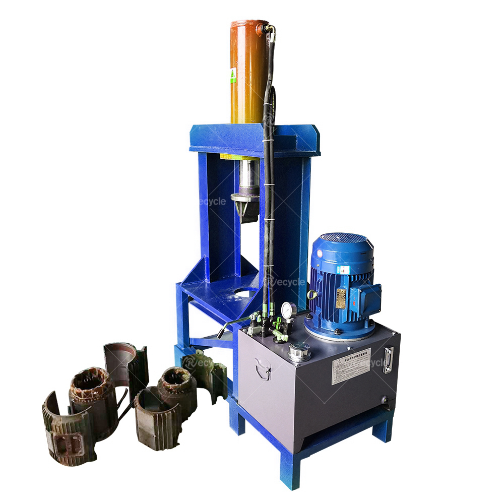 Standard Electric Waste Motor Winding Wire Stripping Rotor Stator Recycling Machines