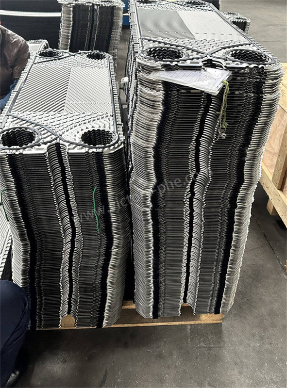 Custom Heat Exchanger Plate corrugated Stainless Steel Hastelloy
