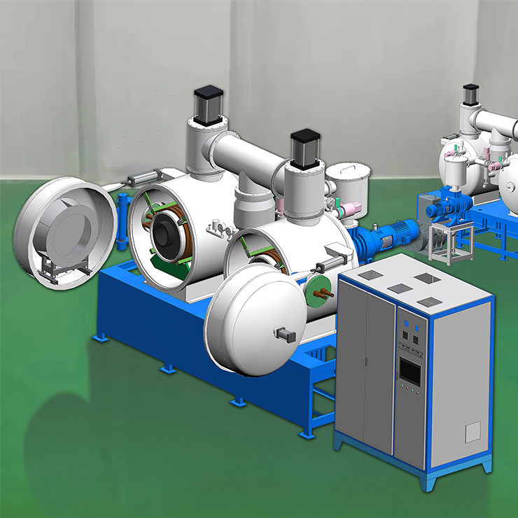 KGPS/IGBT Medium Frequency Vacuum Deposition Furnace Resistance Or Induction Heating