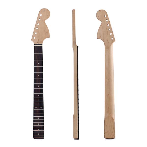 Guitar Neck 22 Frets Maple Neck Rosewood Fingerboard For ST Electric Guitar Wide