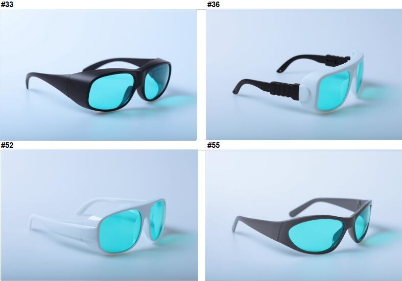 Protective 635nm 650nm 694nm Laser Eye Safety Glasses With CE EN207