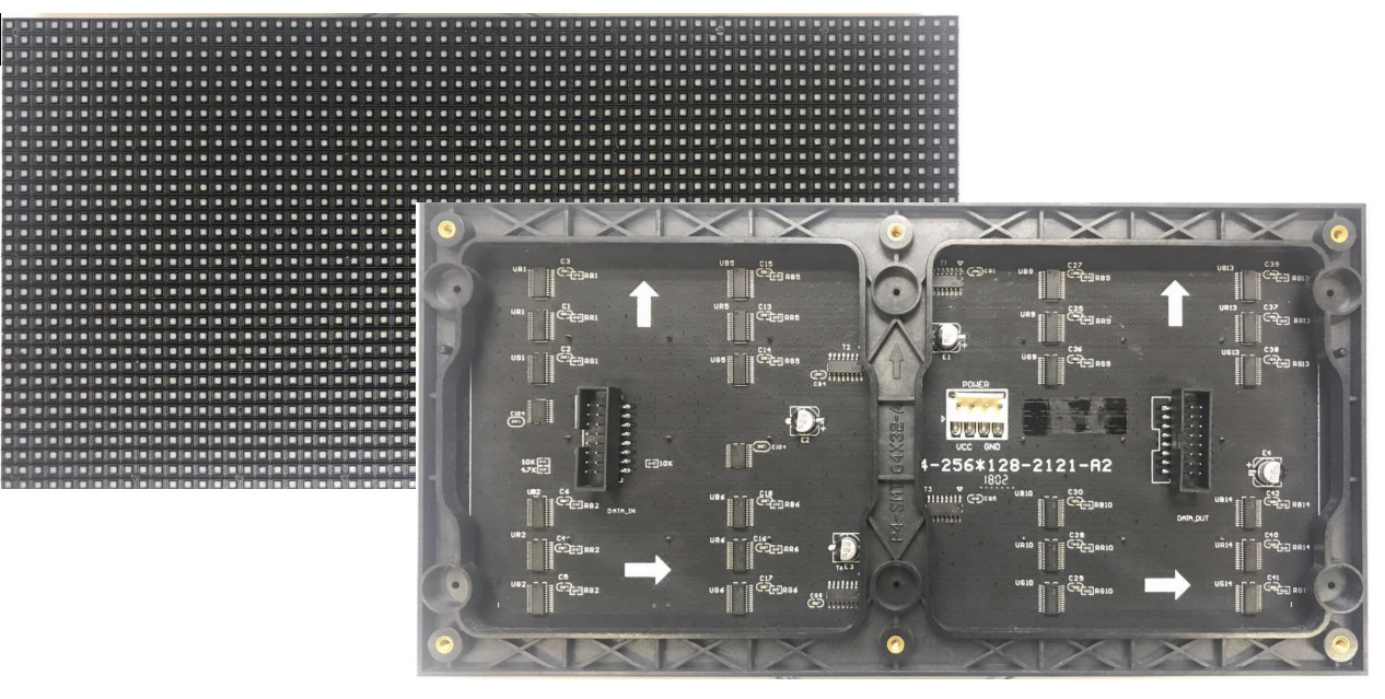 Durable Aluminium Frame HD LED Video Wall Ultra Slim LED Advertising Display Shenzhen Factory