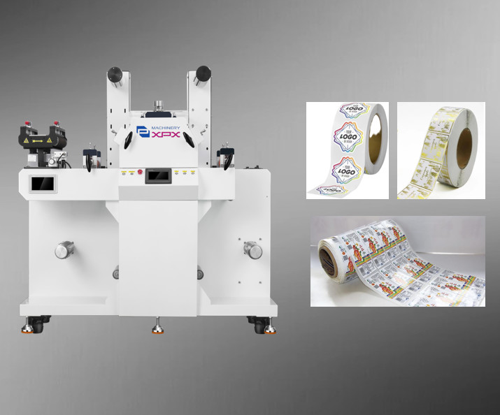 Full/Semi Rotary Die Cutting Machine Max Feeding Width 210mm for Small-Sized Products