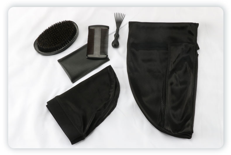 Beard Care Set Kit Wooden Bearded Brush Comb Five-piece Beard Grooming Kit for Men