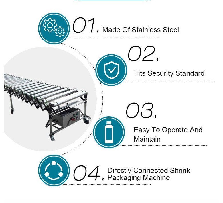 Chain Driven Conveyor Belt Drive Rollers , Heavy Duty Metal Conveyor Rollers